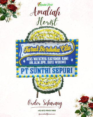 Papan Bunga Duka di Sobang