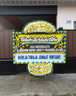 Papan Bunga Duka di Sobang