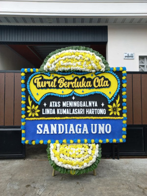 Papan Bunga Duka di Sobang